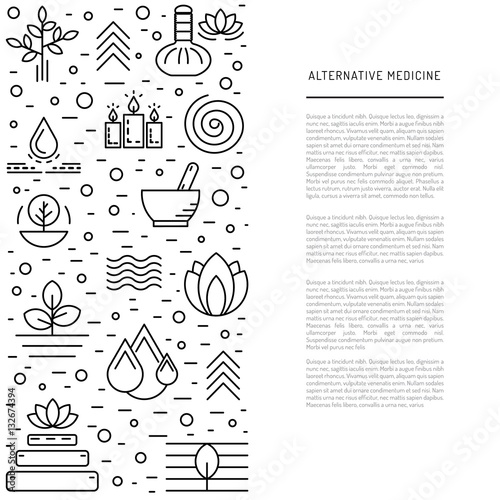 Vector image characters of alternative medicine. Ayurvedic body types. Holistic lifestyle and harmony with nature.