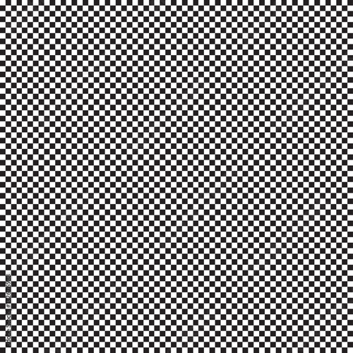 Miniature Black and White Squares. Vector
