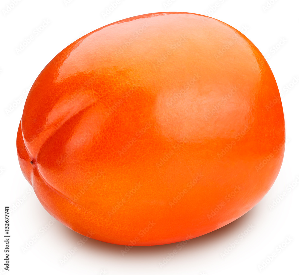 Persimmon isolated on white background Persimmon isolated on white background