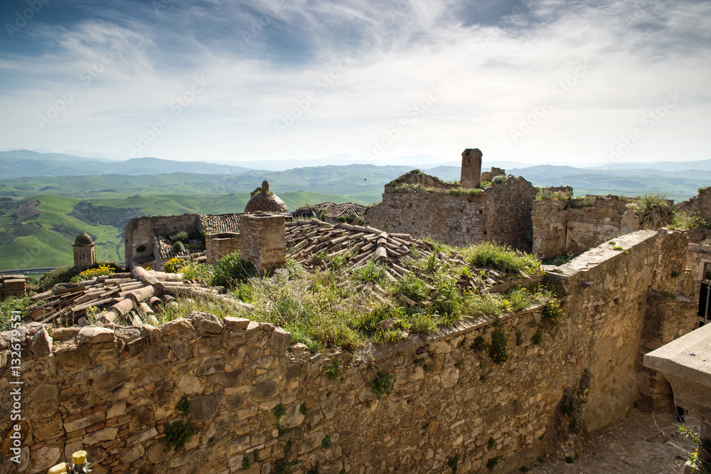 Old city Craco in Basilicata Old city Craco in Basilicata