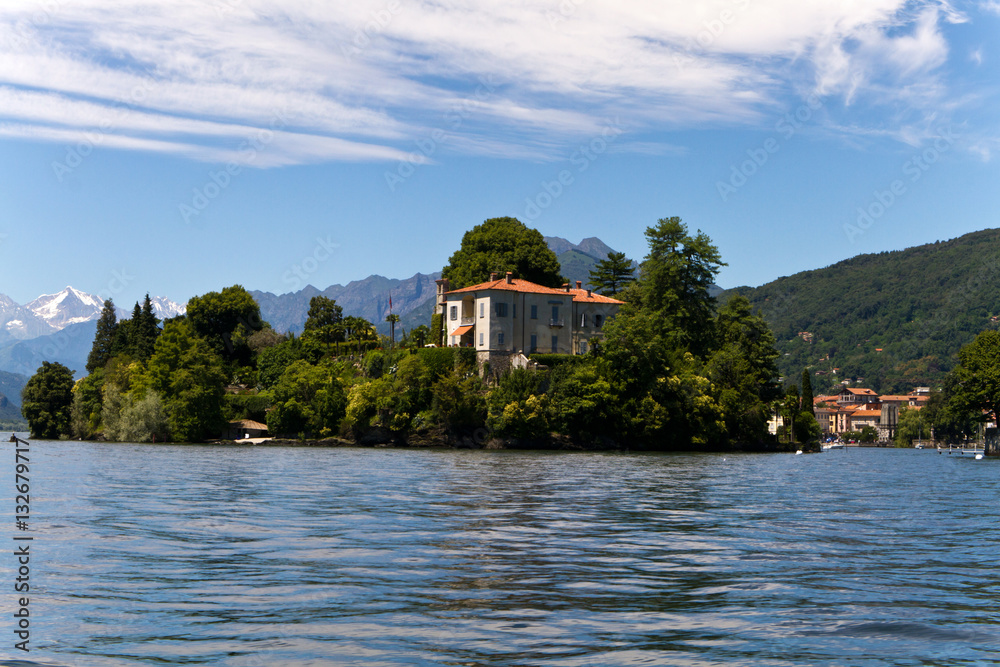 Naklejka premium borromäische Insel, Lago Maggiore