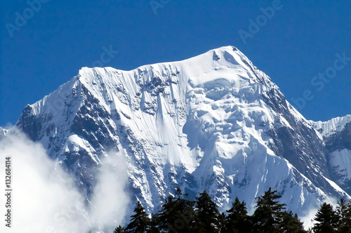 View of Dhaulagiri, Nepal photo