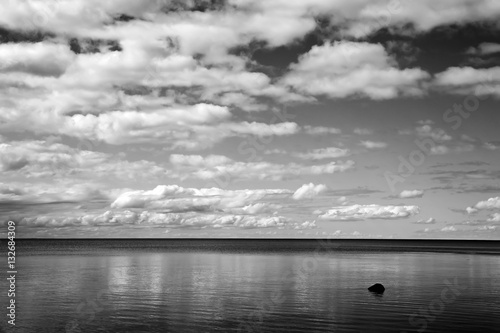 Water landscape, Baltic sea, Russia