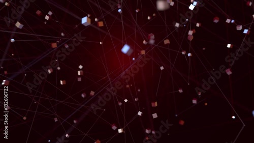 particles abstract 