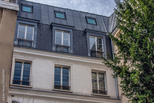 Immeuble Paris cour intérieure