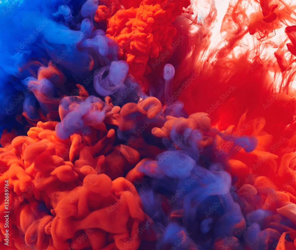 Fototapeta premium Abstract paint splash background