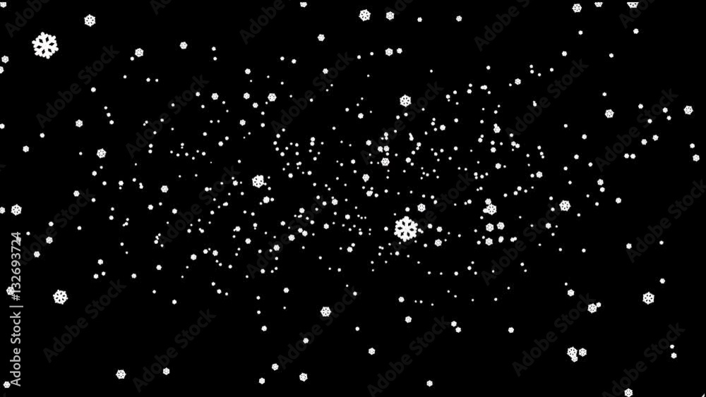 Standard Snowflakes Falling Deep Down Standard Snowflakes Falling Deep Down