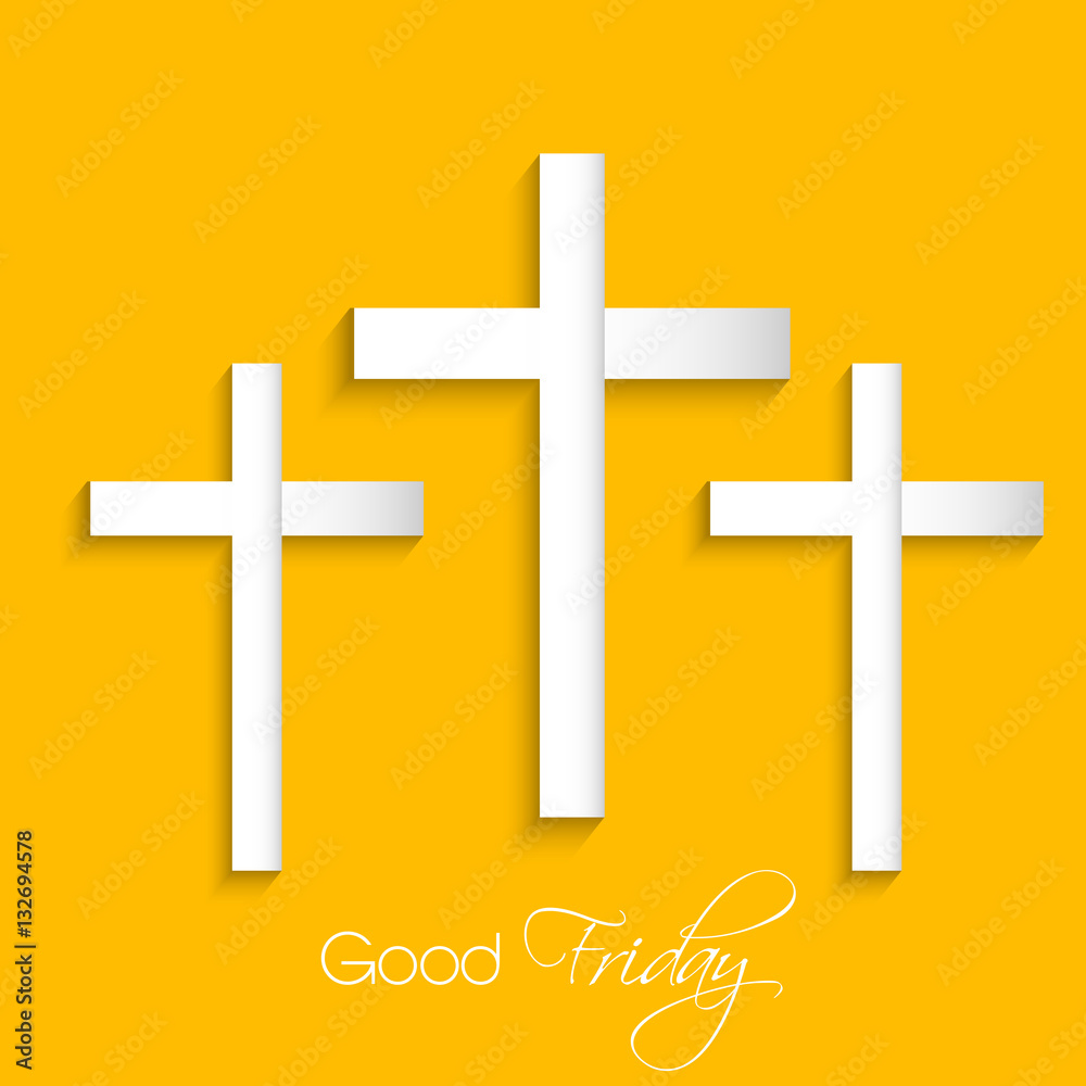 Obraz premium Good Friday background