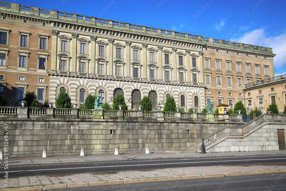 View of The Royal Palace in Stockholm, Sweden