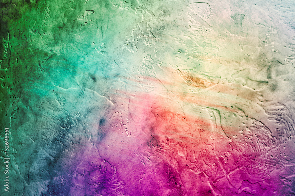 colorful bright colors cement wall background