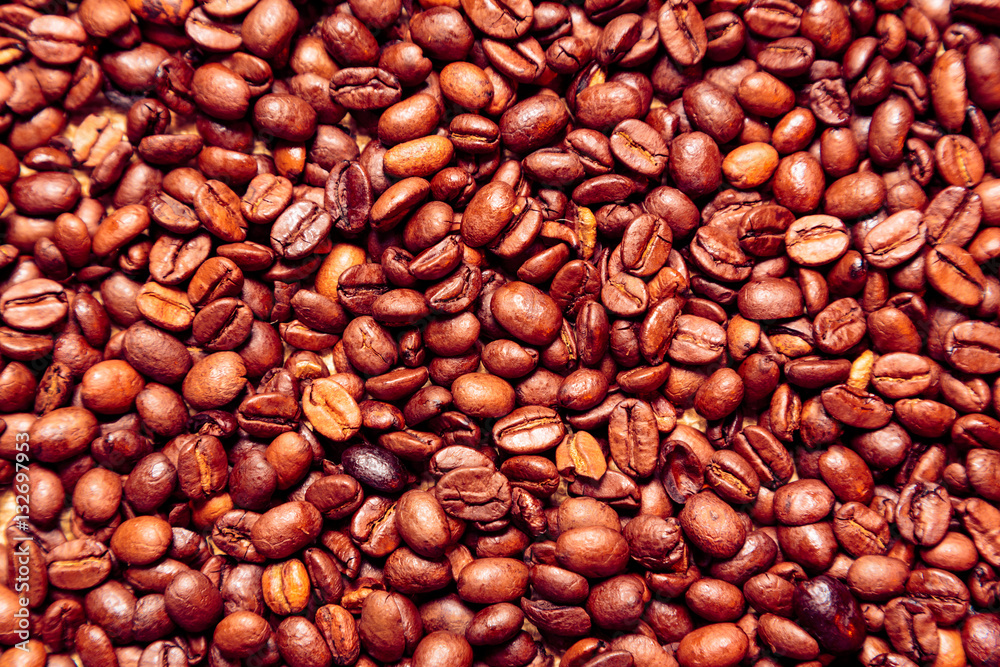 Fototapeta premium Coffee Beans Background