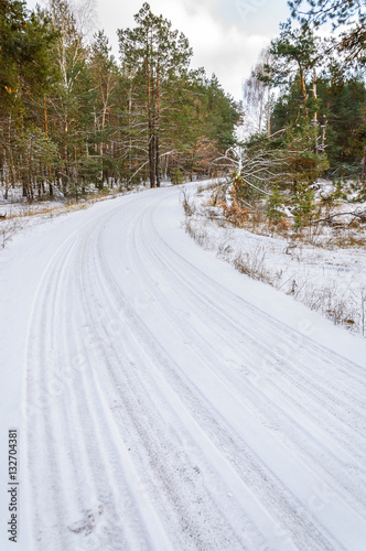 WInter road