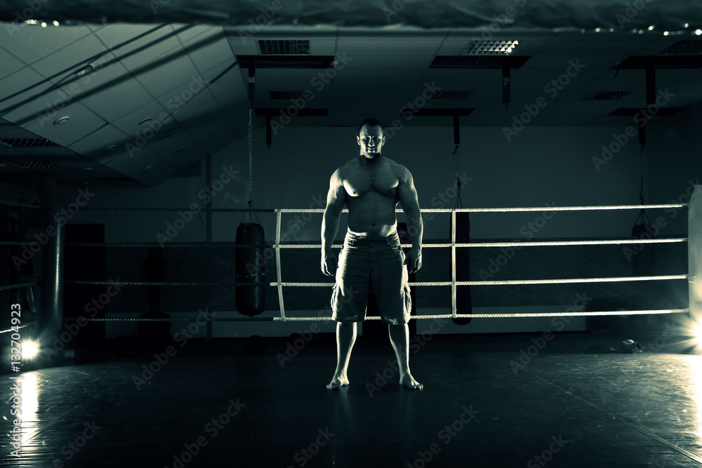 Fototapeta premium boxing workout