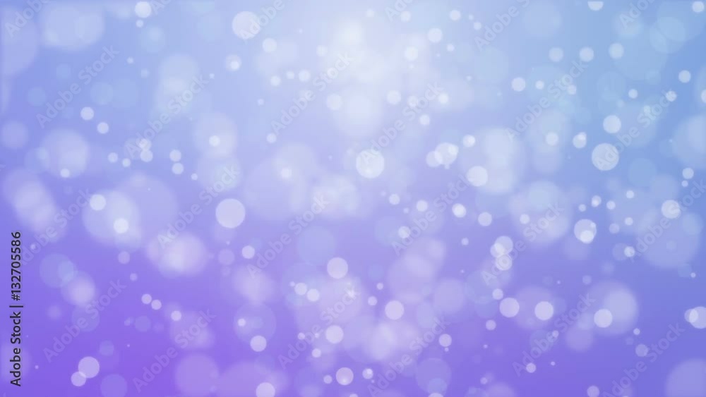 Dreamy purple blue gradient animated background with floating glowing bokeh lights. Dreamy purple blue gradient animated background with floating glowing bokeh lights.