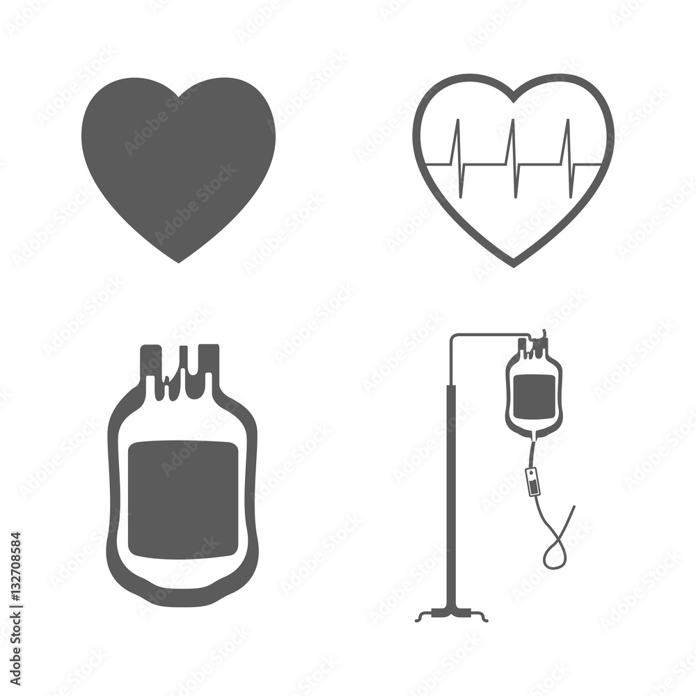 Set of medical icons Set of medical icons