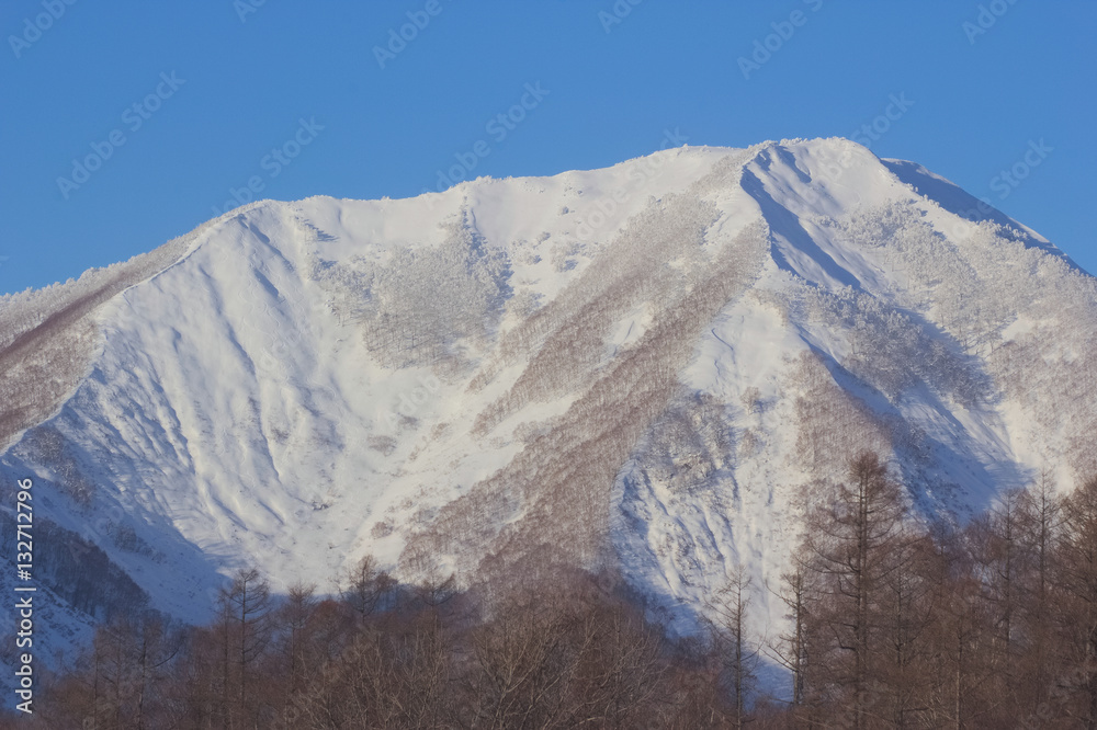 北海道尻別岳　雪景色