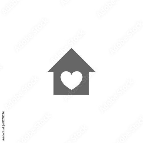 Home love icon