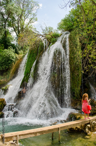 Kravice waterfalls on the Trebizat river in Bosnia and Herzegovina