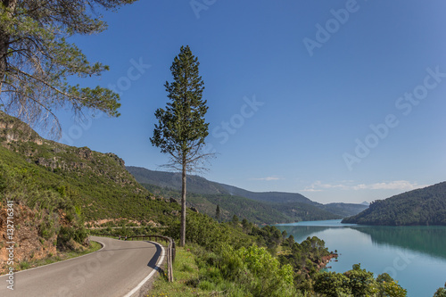 Road through Cazorla National Park
