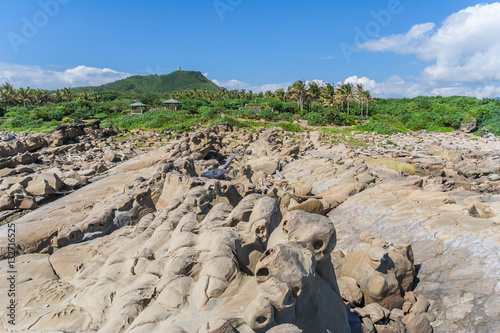 Rock formations at small Yeliu photo