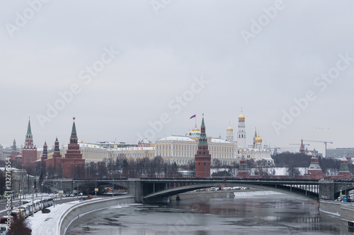 View of Moscow Kremlin - Russia

