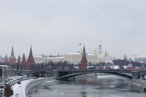 View of Moscow Kremlin - Russia