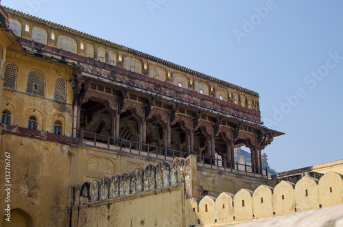 Istorical construction Amber's fort architecture   © rosetata