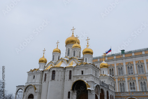 The Annunciation Cathedral in Moscow Kremlin, Russia

