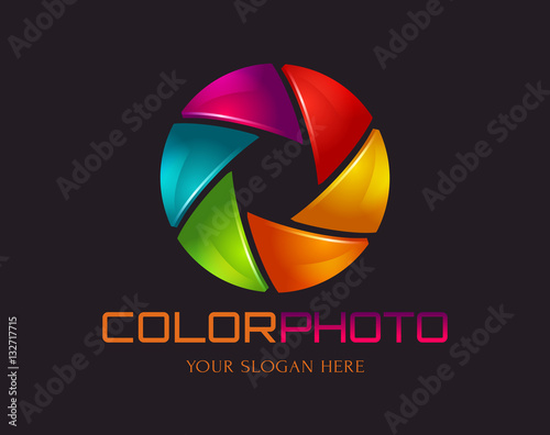 Colorful photo logo.