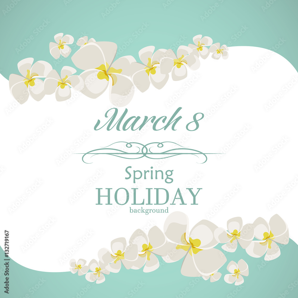 women`s day greeting card template