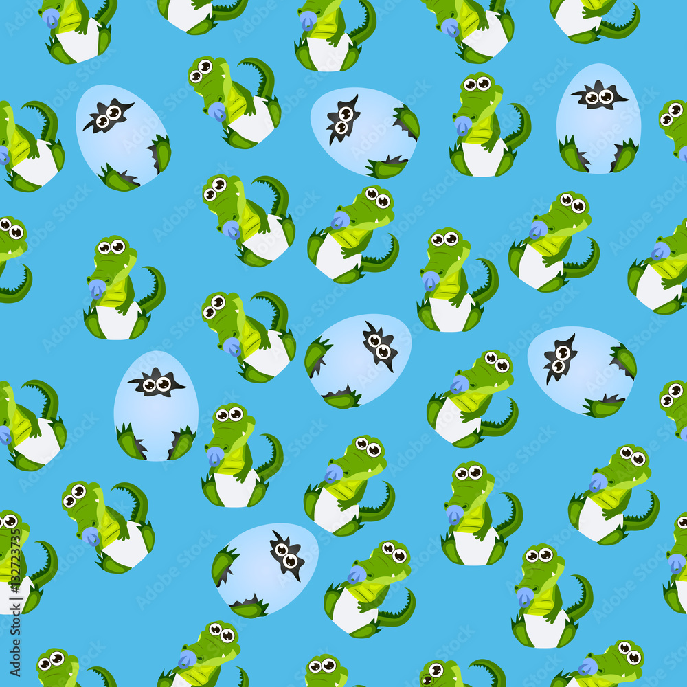 Obraz premium baby crocodile or alligator