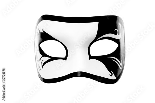Schwarz-Weiße Maske