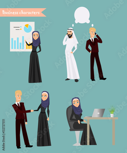 Arab Business People Meeting
