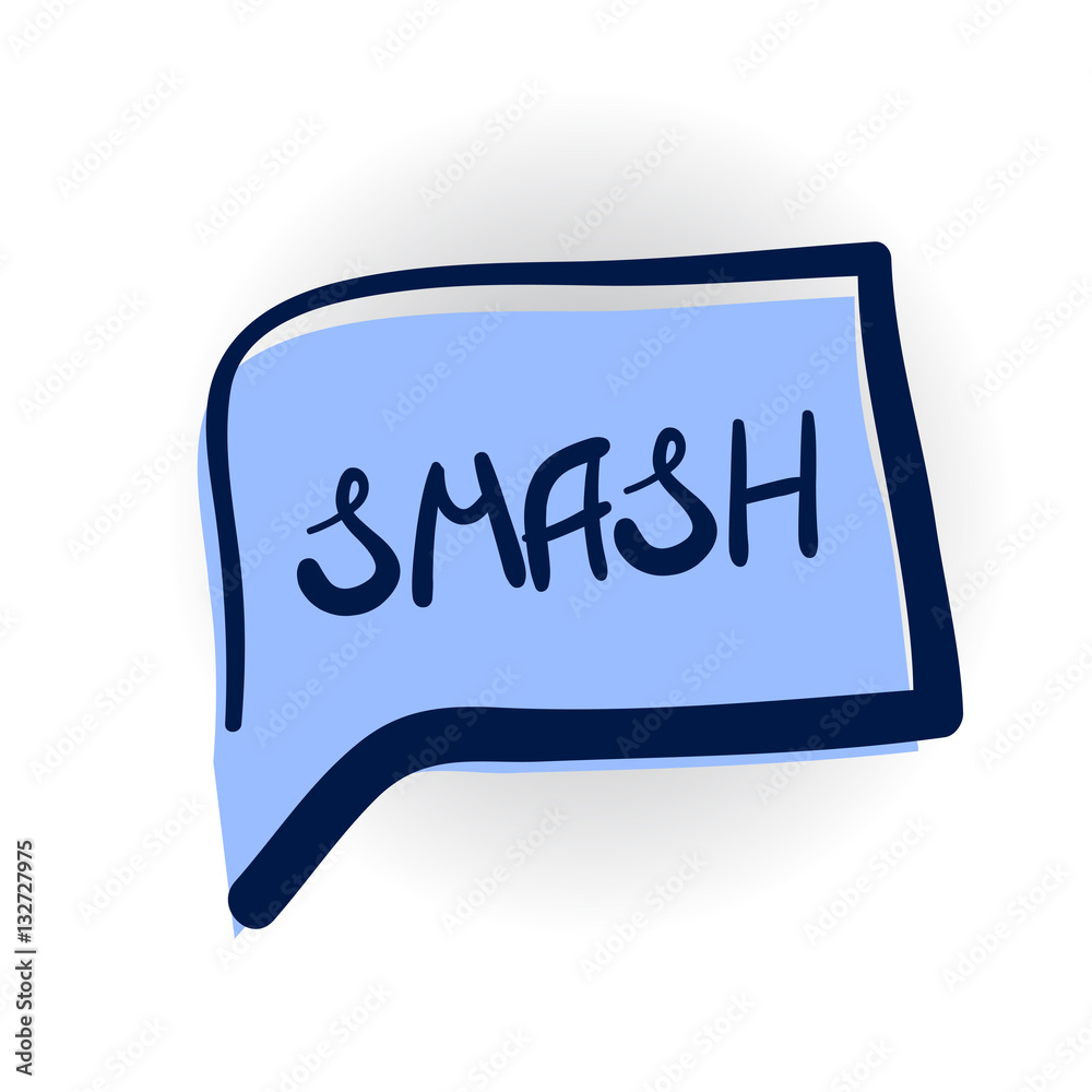 smash comic text shadow