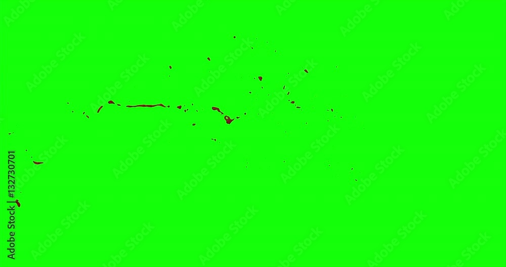 4k Blood Burst Slow Motion (Green Screen) 16 4k Blood Burst Slow Motion (Green Screen) 16