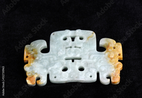 Chinese ancient jade carving