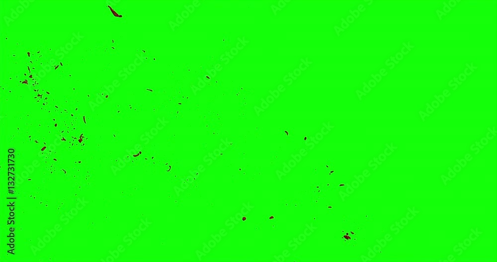 4k Blood Burst Slow Motion (Green Screen) 76 4k Blood Burst Slow Motion (Green Screen) 76