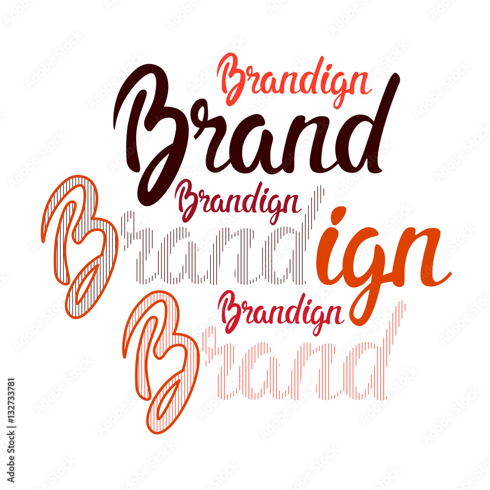 Company Branding Business Icon Advertisement Vector Illustration Company Branding Business Icon Advertisement Vector Illustration