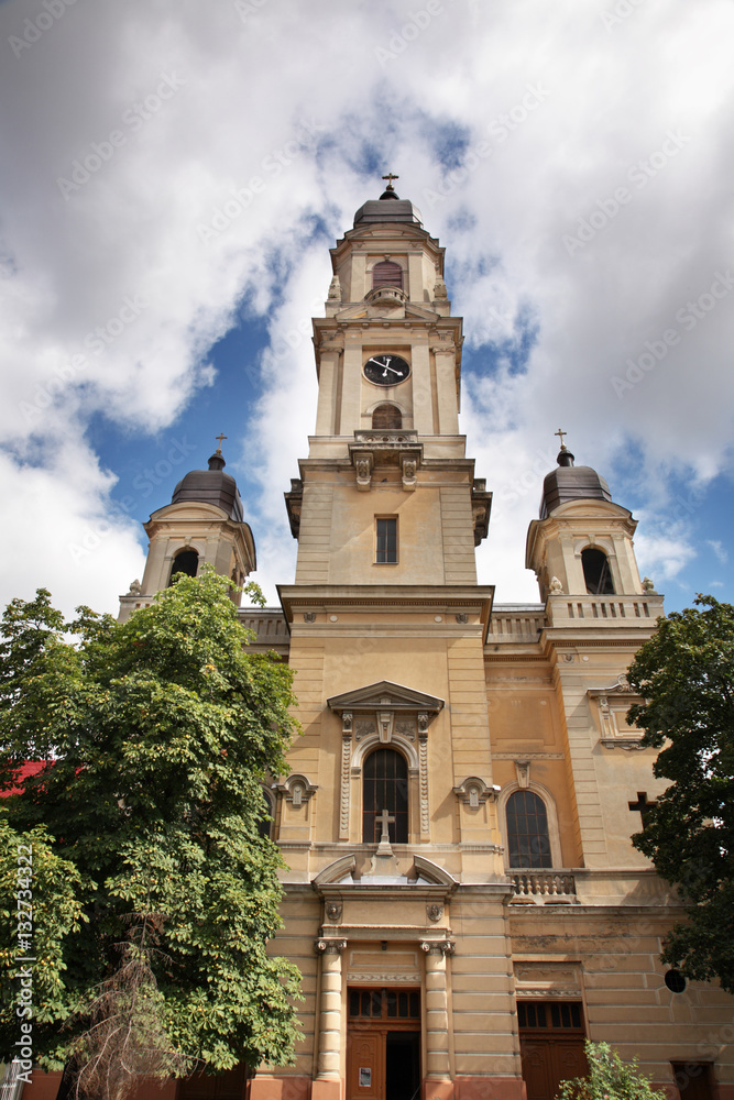 Olosig Roman-Catholic church in Oradea. Romania
