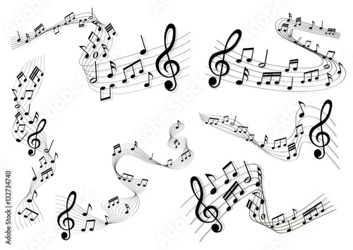 Musiknoten Sammlung