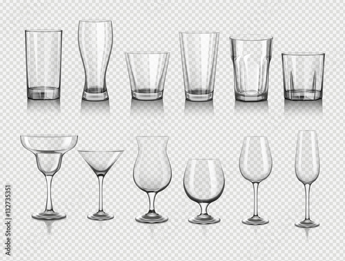 glasses for drinks photo