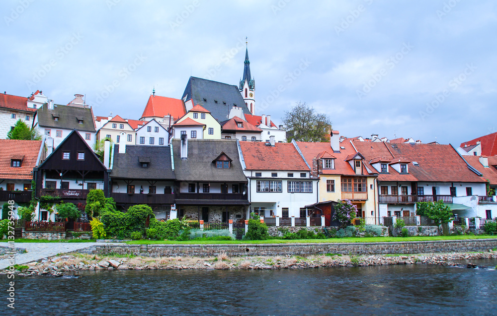 Obraz premium 체코의 체스키 크룸로프(Cesky Krumlov)