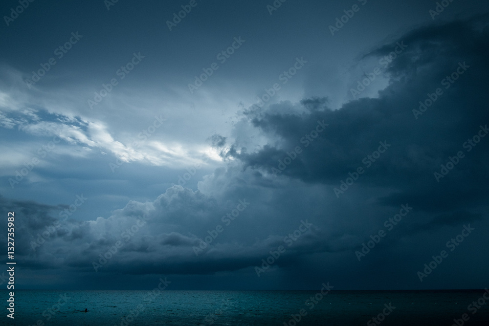 Caribbean storm