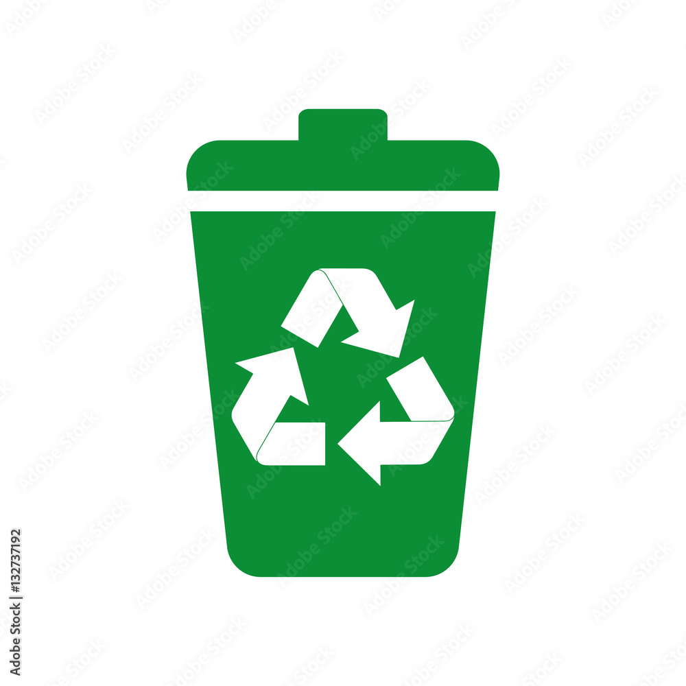 Recycle bin icon - Vector Recycle bin icon - Vector