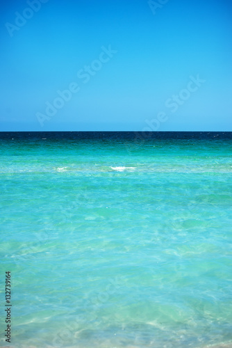 Beautiful clear water in the sea. © M-Production