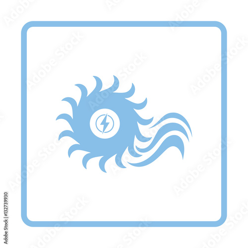 Water turbine icon