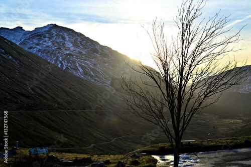 Sunrise in the valley