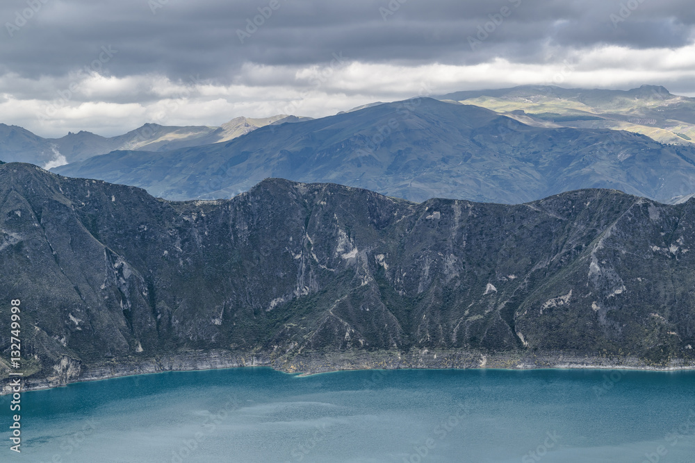 Quilotoa Lake, Latacunga Ecuador Quilotoa Lake, Latacunga Ecuador