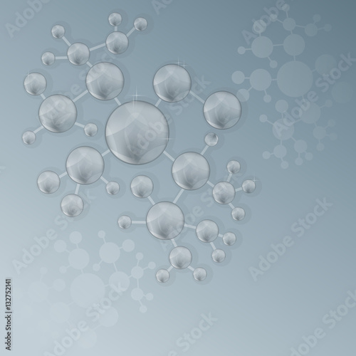 molecules background