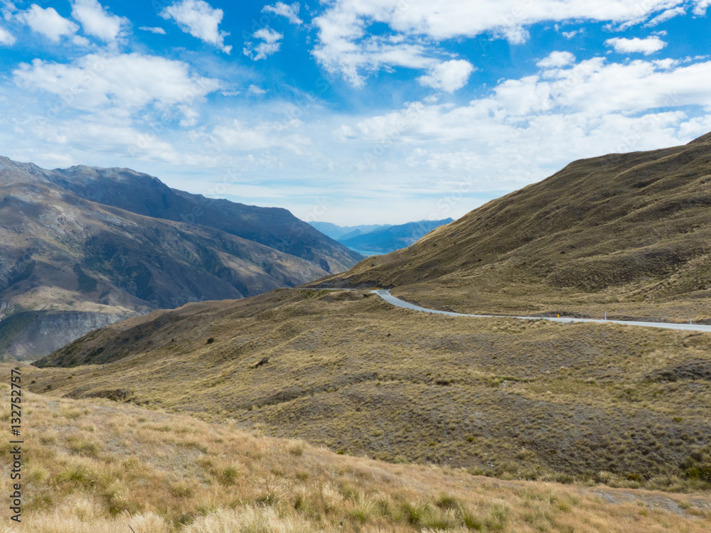 Landscape near Lake Te Anau New Zealand Southland 